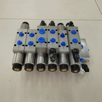 qualidade  Customized valve manifolds OEM / ODM Hydraulic Valve Manifolds Solenoid Proportional Valve Group fábrica