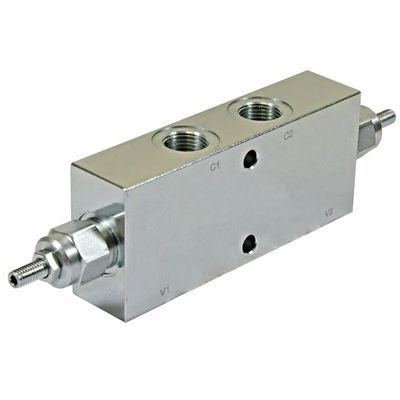 Balança hidráulica sobre válvula central de aço 350bar / 210bar Pressão nominal