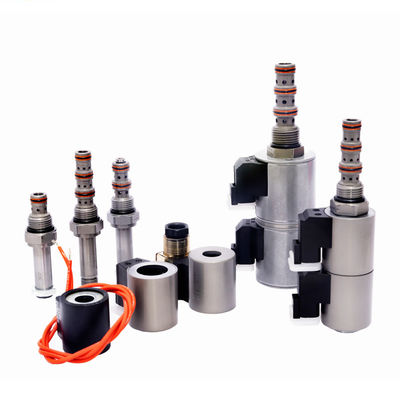 Válvula de solenoide de cartucho de óleo líquido de enxaguante de duas posições de duas vias