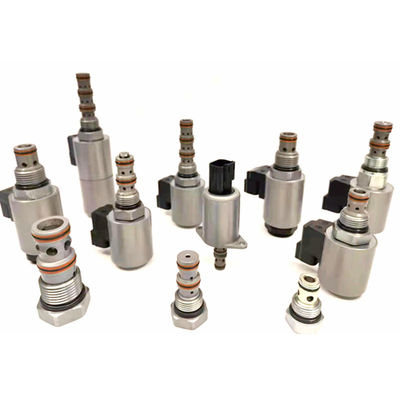Válvula de solenoide de cartucho personalizada 4 Way 3 Position Válvula hidráulica
