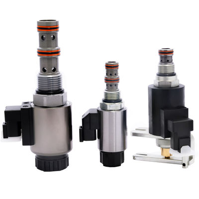 KSP08-28S-0-N Motor eletromagnético de válvula de solenoide proporcional direcional do óleo com rosca