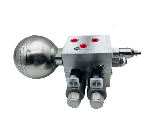 Bloco de válvulas de solenoide piloto controlada