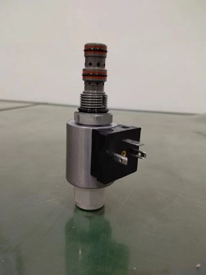 Valva proporcional KDPR08-33-0-N com válvula de solenoide 3 vias 2 posições
