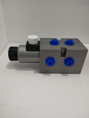 K28DCF08-10-210-27ER válvula de controlo de solenoide hidráulica de 27 V válvulas solenoide de aço de 8 vias