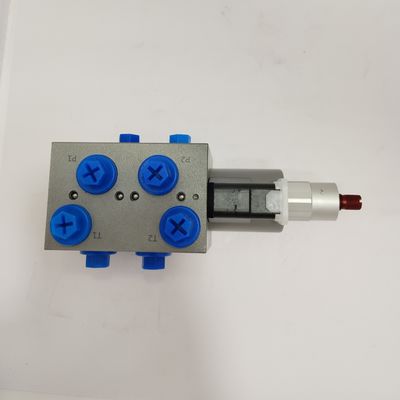 K28DCF08-10-210-27ER válvula de controlo de solenoide hidráulica de 27 V válvulas solenoide de aço de 8 vias