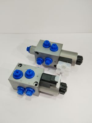 K28DCF08-10-210-27ER válvula de controlo de solenoide hidráulica de 27 V válvulas solenoide de aço de 8 vias