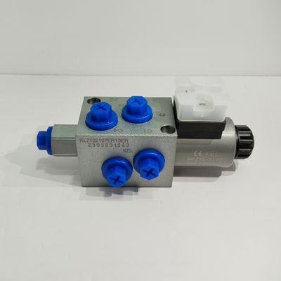 Válvula de solenoide hidráulica elétrica ON OFF 2 Posição 6 Way Corpo de ferro de aço