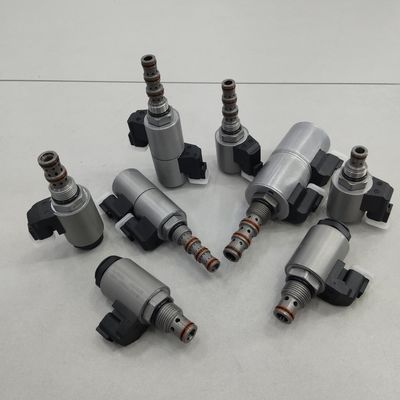 válvula de solenoide de cartucho hidráulico de três vias duas posições 12V ou 24V