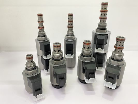 KSF08-22-0-N Cartucho hidráulico de escavadeira válvula de solenoide VC12 Furo de cavidade