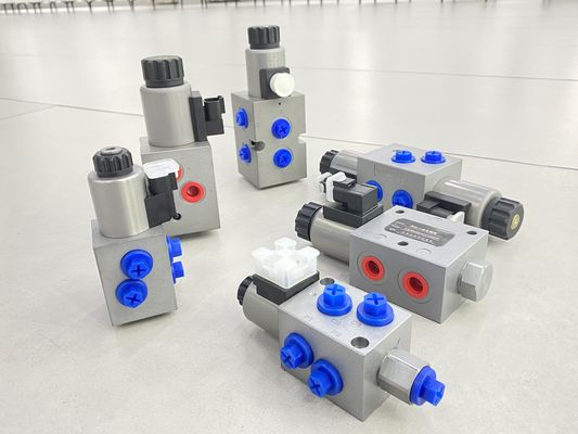 Valva solenoide hidráulica elétrica de 2 vias com conector ER / DG
