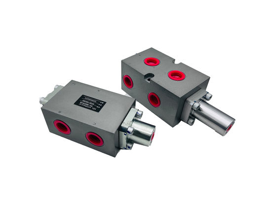 Dimensões de fios personalizáveis 24V 6 Bancos de válvulas hidráulicas para válvulas solenoides