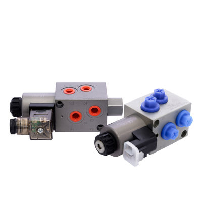 Cartucho válvula solenoide hidráulica 2 posição 6 Way Manifold Bloco personalizado